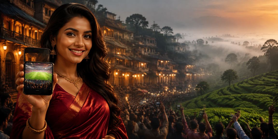 নারায়ণগঞ্জে চা বাগানের পরিবেশে মোবাইলে ক্যাসিনো গেমিং